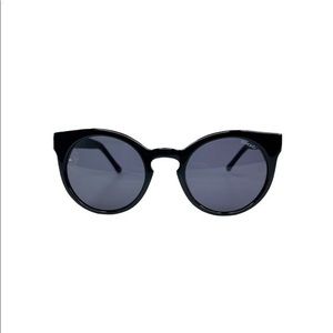 KOMONO women's sunglasses NEW Lulu Glossy Black in case